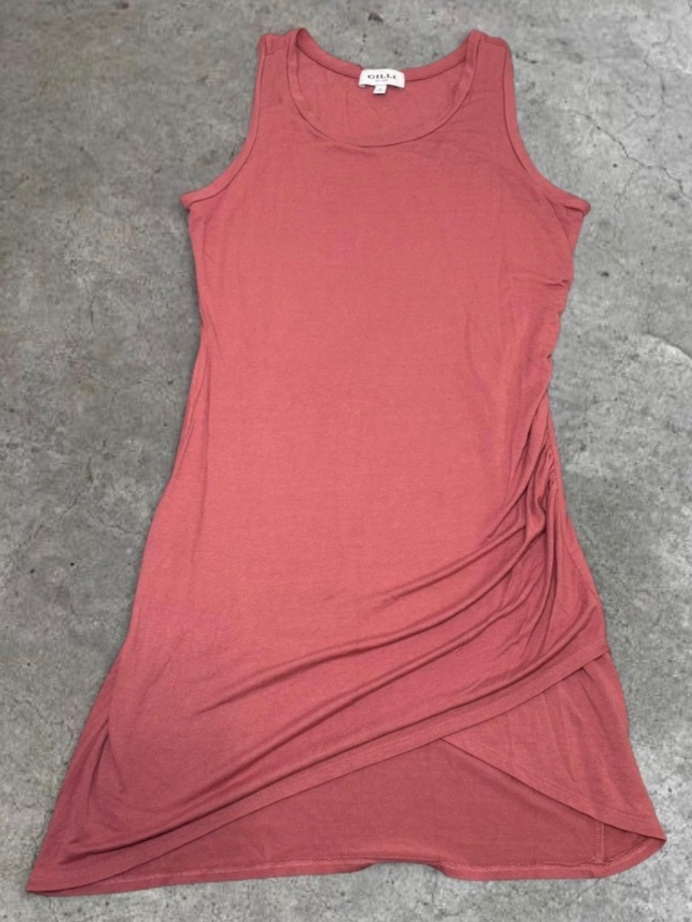 Gilli Coral Tank Midi Dress